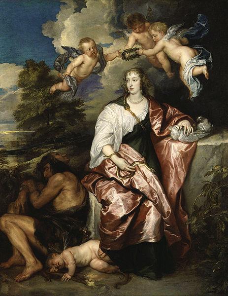 Anthony Van Dyck Lady Digby oil painting picture